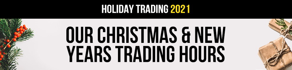  Christmas and New Years trading hours 2021- Materials In The Raw