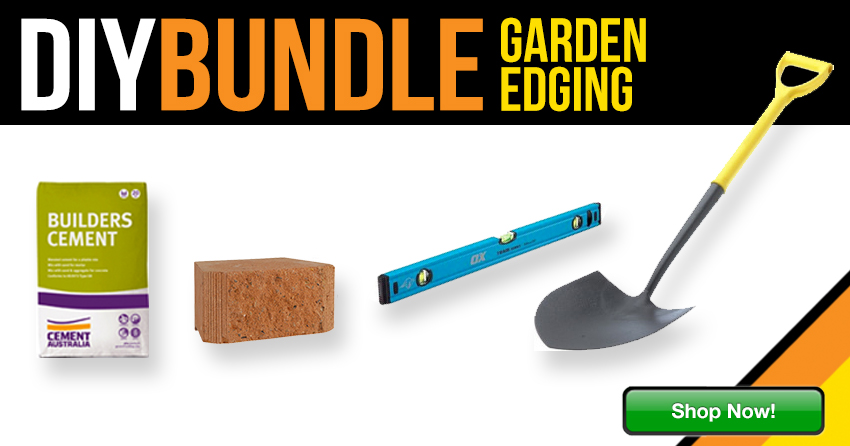 DIY Bundles Garden Edging